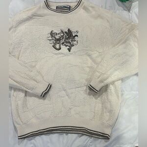 Shenandoah vintage sweater buck deer ducks grandpa sweater 1990’s size XL